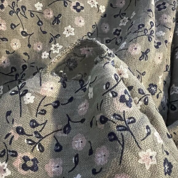 100% Lin Blanc Dress Sz 46 Medium 100% Linen - Picture 6 of 6